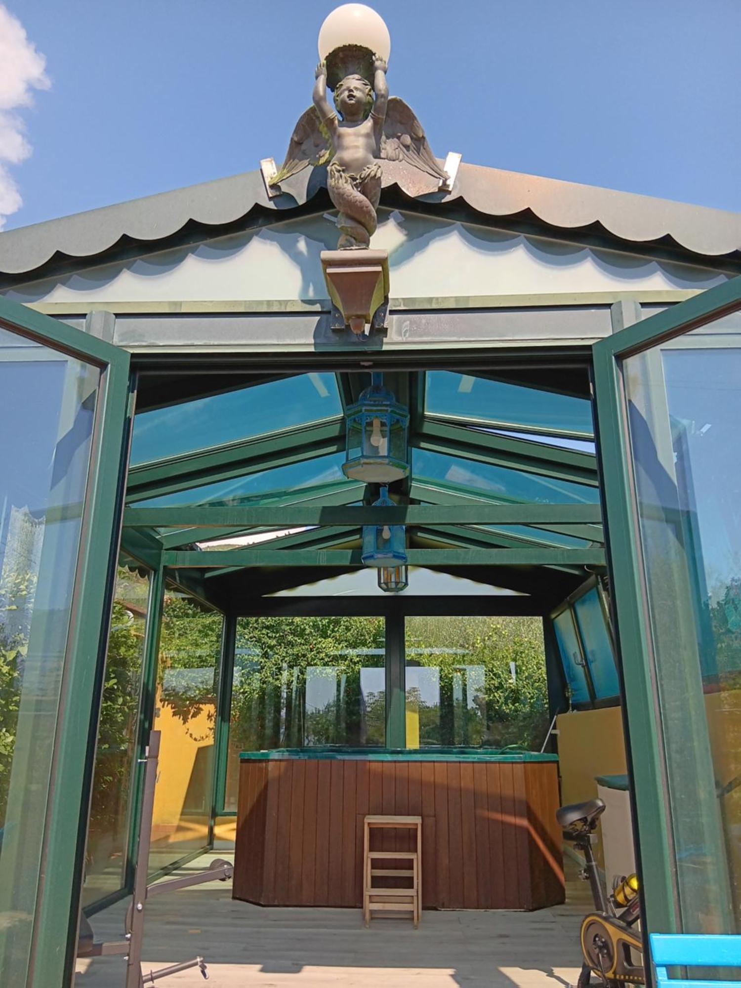 Tuscany Gorello. In Toscana. Jacuzzi Con Tetto In Cristallo,piscina * Arezzo