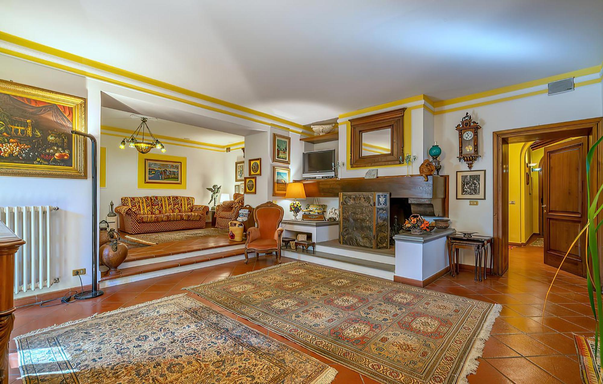 Villa Tuscany Gorello. In Toscana. Jacuzzi Con Tetto In Cristallo,piscina *